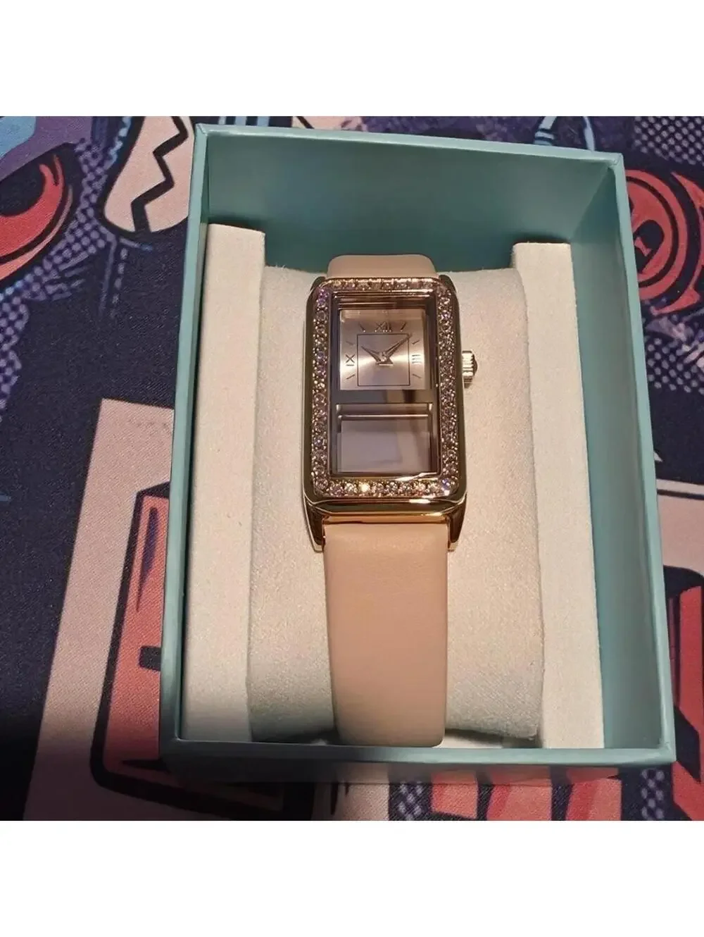 Origami Owl Storyteller Living Locket Watch Rose Gold Pink LK5104 New In Box